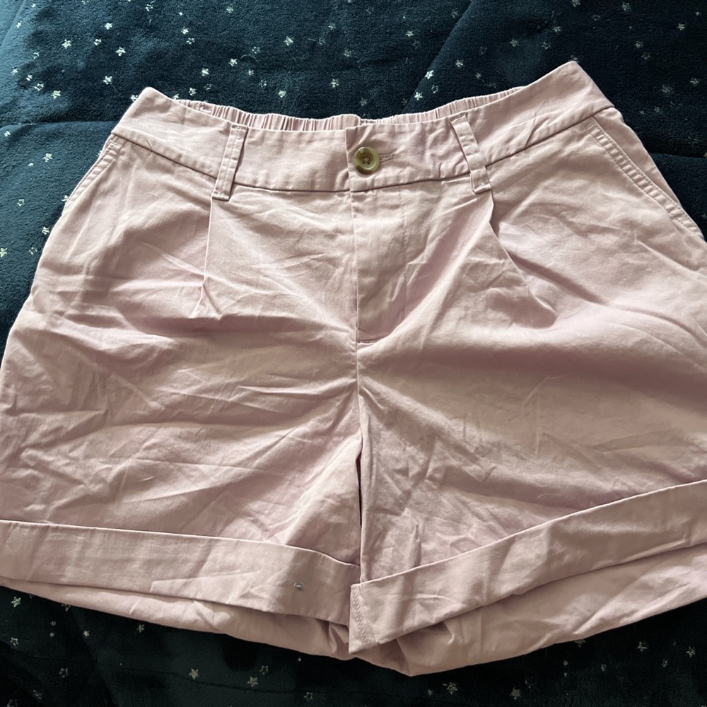 purple shorts